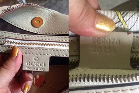 replica gucci stalkings|gucci purse serial number.